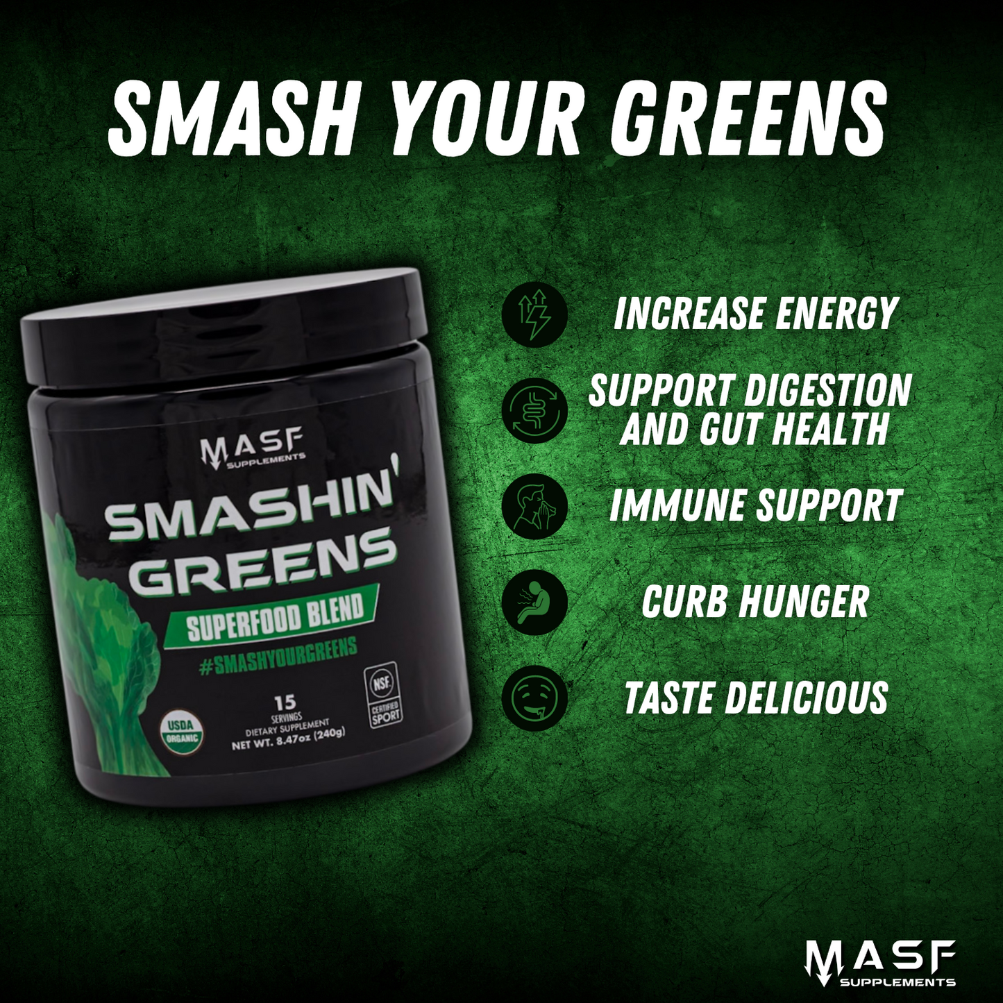 NEW Smashin' Greens