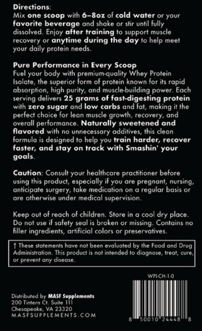 MASF GAINS Whey Protein Isolate